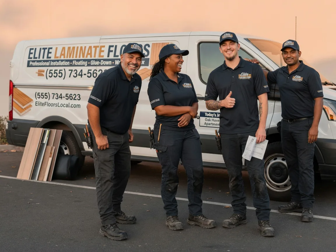 Laminate flooring installation company in New Blaine, AR